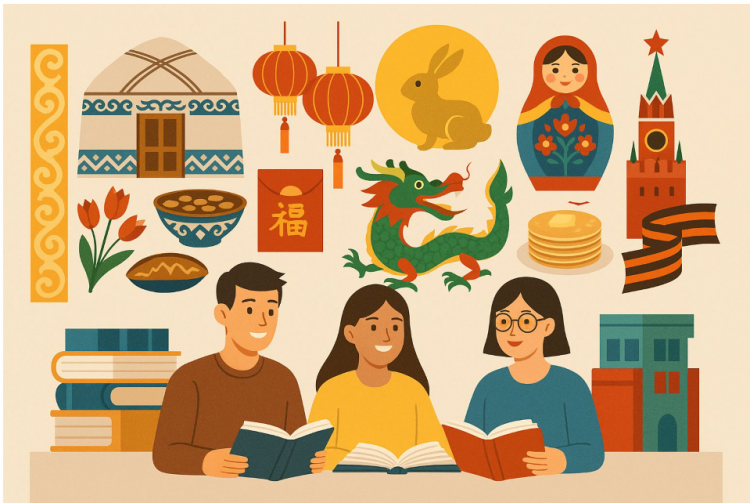 Значение изучения казахских, китайских и русских праздников в овладении общекультурной компетенции иностранных учащихся